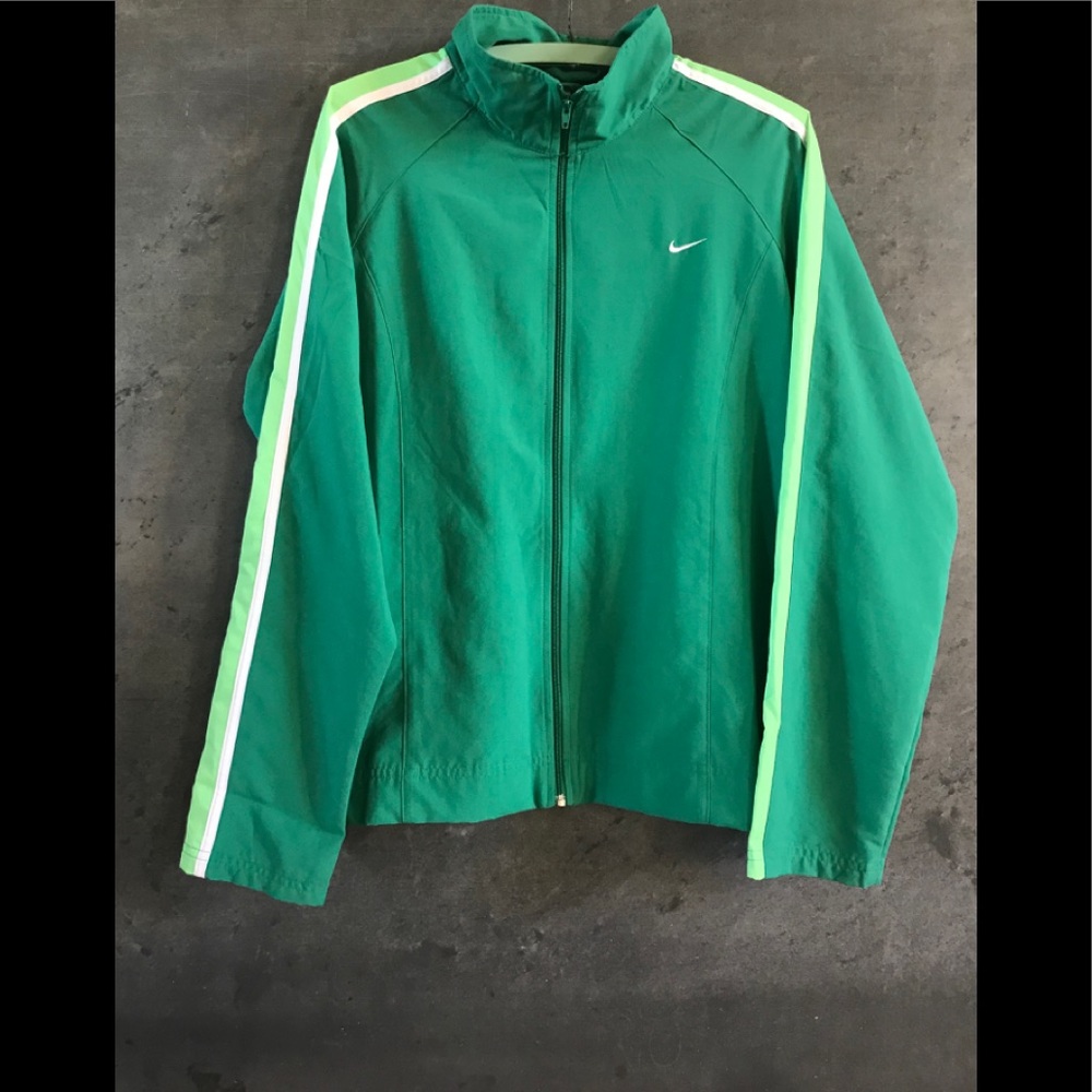 Green Nike Windbreaker